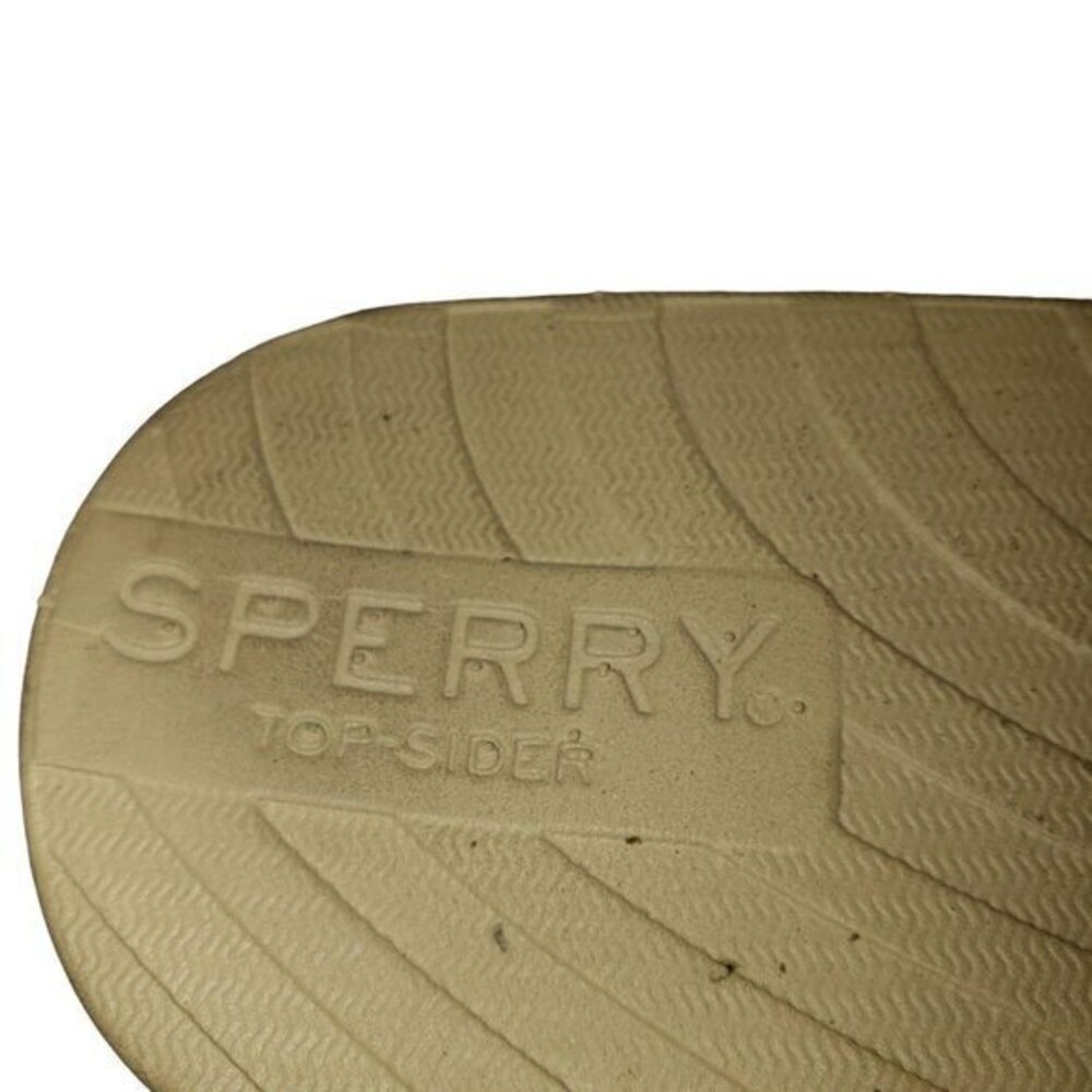 Sperry Topsiders -Womens Leather Sandals Shoes Cream Tan Size 8 Boat Nautical - Picture 6 of 8